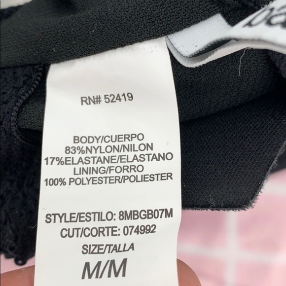 Bar III Keyhole Monokini One-Piece Swimsuit M NWT - Picture 5 of 6